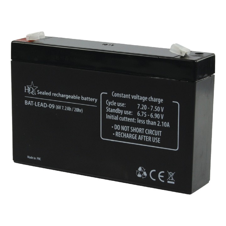 Wiederaufladbare batterie 6v 7ah 7.2ah 7.5ah wiederaufladbare batterie blei akku auf gel ultracell - 3