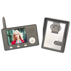 Intercom video-gegensprechanlage kamera drahtlos farbe 3,5-zoll 2,4 ghz villa wohnung store ytl55 jr international - 11