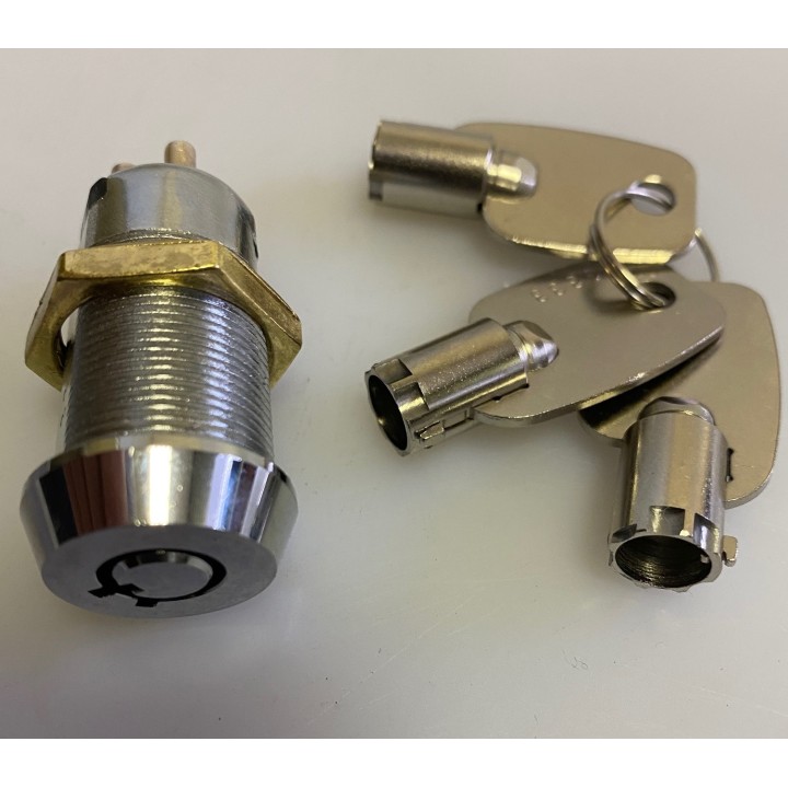 Serratura elettrica acceso spento 4 piastrine contatto 3 chiavi rotonde 5101,2222,3333,3105 serrature elettriche jr internationa
