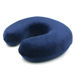 U shaped inflatable neck rest air travel pillow cushion jr international - 4