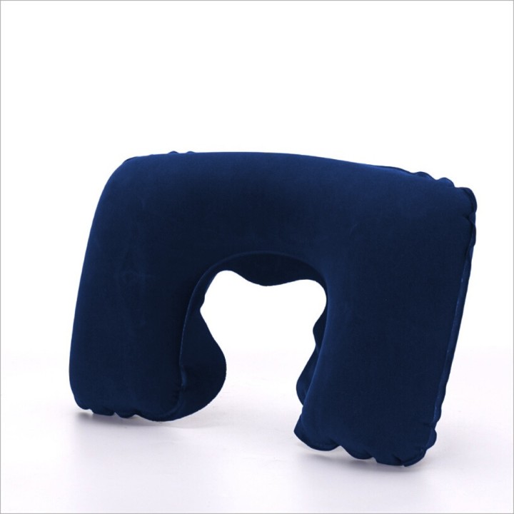 U shaped inflatable neck rest air travel pillow cushion jr international - 6