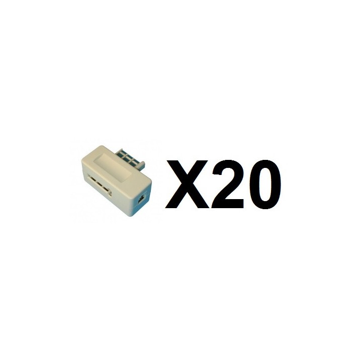 20 Telefon stecker usa frankreich 8 polig tcf8 stecker fur telefon telefonstecker telekommunikation jr international - 3