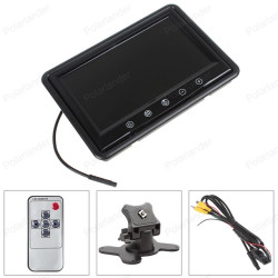 car monitor small display 9 inch digital Color TFT LCD with 2 Video input lcd