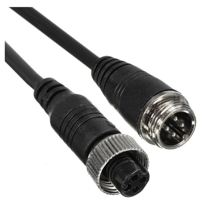 5M 4-poliges erweitertes Verlängerungskabel zum Umkehren des Rückfahrkamera-Bus-LKW