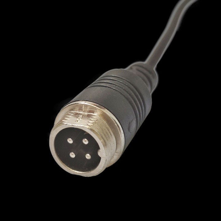 5M 4 Pin Advanced Extension Cable For Reversing Rear View Camera Bus Truck