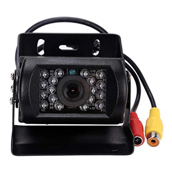Camera video couleur 12V 24V + cable 6m rca bus camion auto