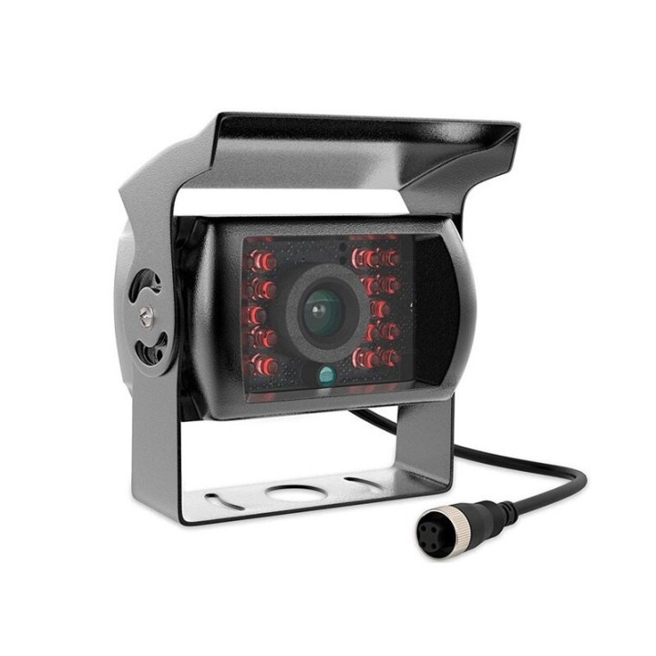 Camera video couleur 12V 24V + Moniteur video 7p 18cm 12v 24v + cable 10m bus camion auto