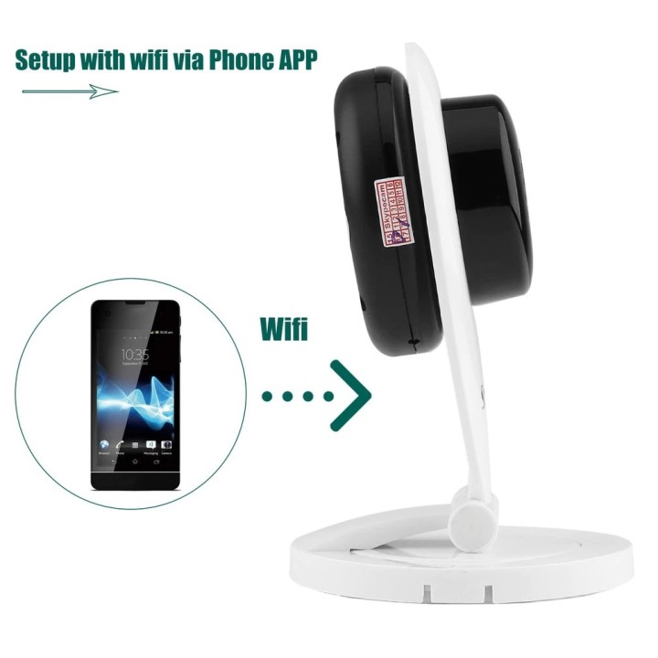 caméra WIFI sricam 720 P IP bébé moniteur caméscope alimentation USB Audio bidirectionnel CCTV IR coupe Vision nocturne