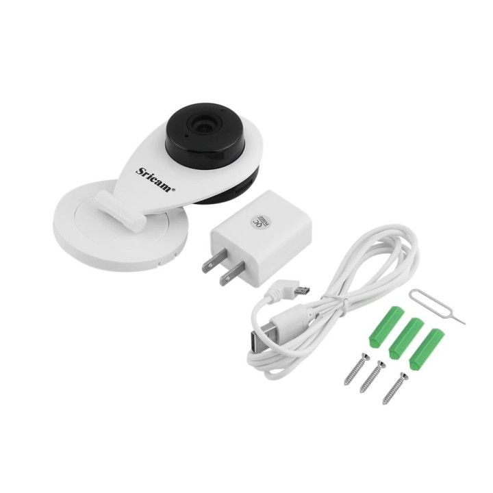WIFI sricam Camera 720 P IP Baby Monitor Videocámara USB Suministro de audio bidireccional CCTV IR Cut Visión nocturna