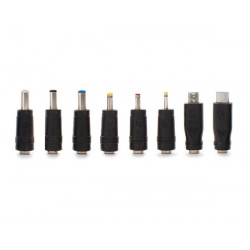 8 universal connectors PSS6E / PLUGS for male DC connector 2.1 x 5.5mm