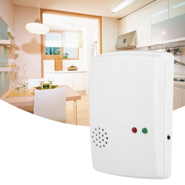 Detector escaping gas detector alarm buzzer, 220vac natural gas methane propane butane hydrogen acetylene gpl gas detectors dete