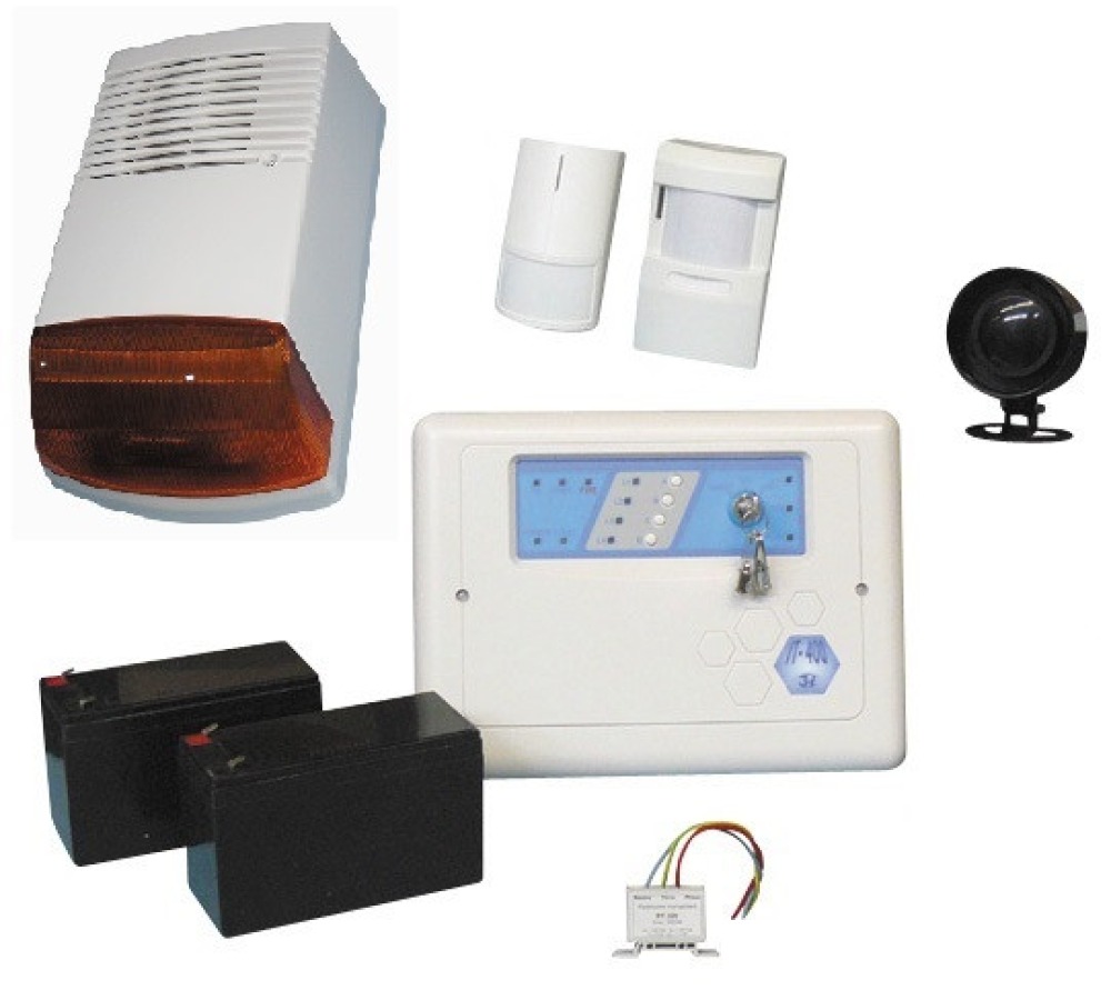Alarmsystem pack te3w elektronische alarmanlage elektronische alarmanlage sicherheitstechnik alarmtechnik sicherheitssystem