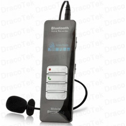 Dittafono 8gb mp3 bluetooth registratore record di comunicazione telefonica velleman - 1