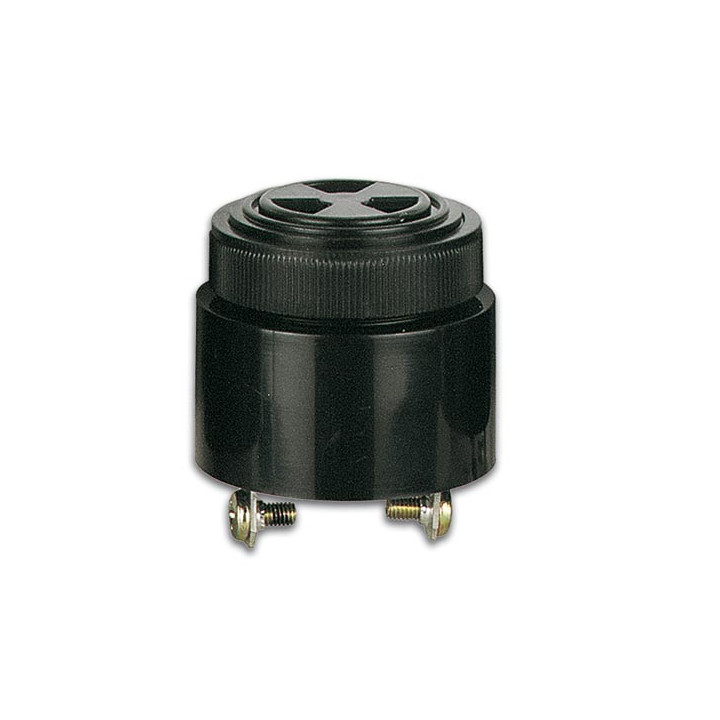 Zumbador con intensidad sonora regulable 3 24vdc conexión por tornillo sonido continuo velleman - 3