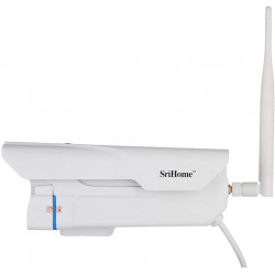 Cámara de vigilancia exterior impermeable IP Wifi 3mp Sricam SH027 Zoom x5 protocolo ONVIF micro SD 64 GB