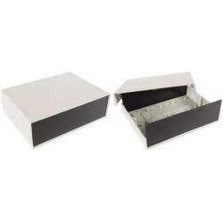 Wcah grigio contenitore di pvc scatola scatola scatola 260x190x85mm wcah2507 dispositivi di protezione velleman - 1