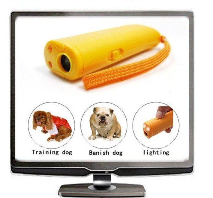 Scacciacane ad ultrasuoni 2 frequenze 7m per addestramento congegno addestramento canino jr international - 1
