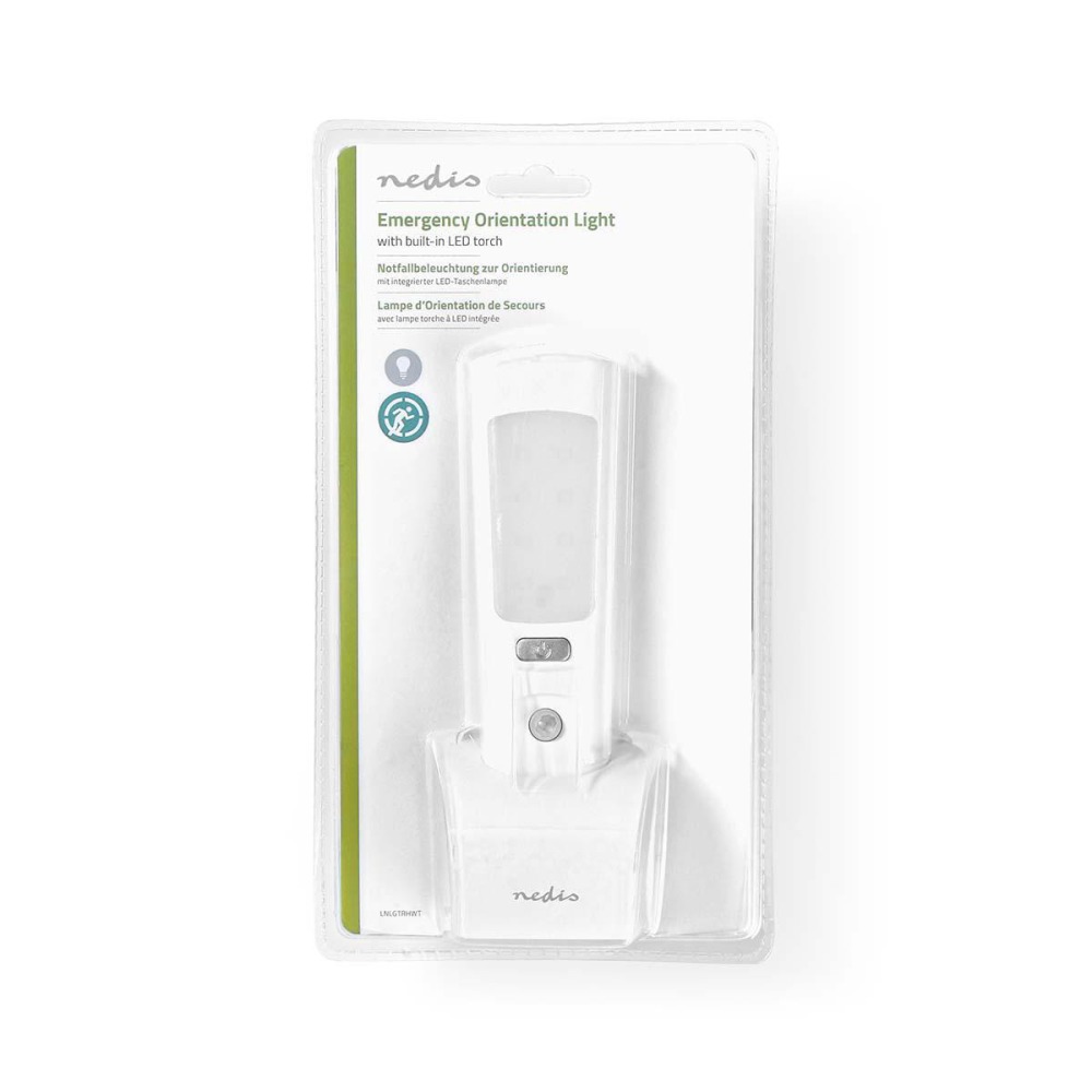 lampe de poche torche de secours a led a induction rechargeable veilleuse automatique 220v capteur de mouvement