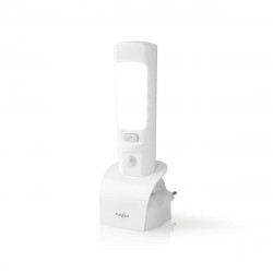 lampe de poche torche de secours a led a induction rechargeable veilleuse automatique 220v capteur de mouvement
