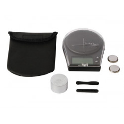 Balanza digital electronica de bolsillo 0 a 500g (precision a 0.1g) medida peso pesa producto vtbal22 velleman - 2
