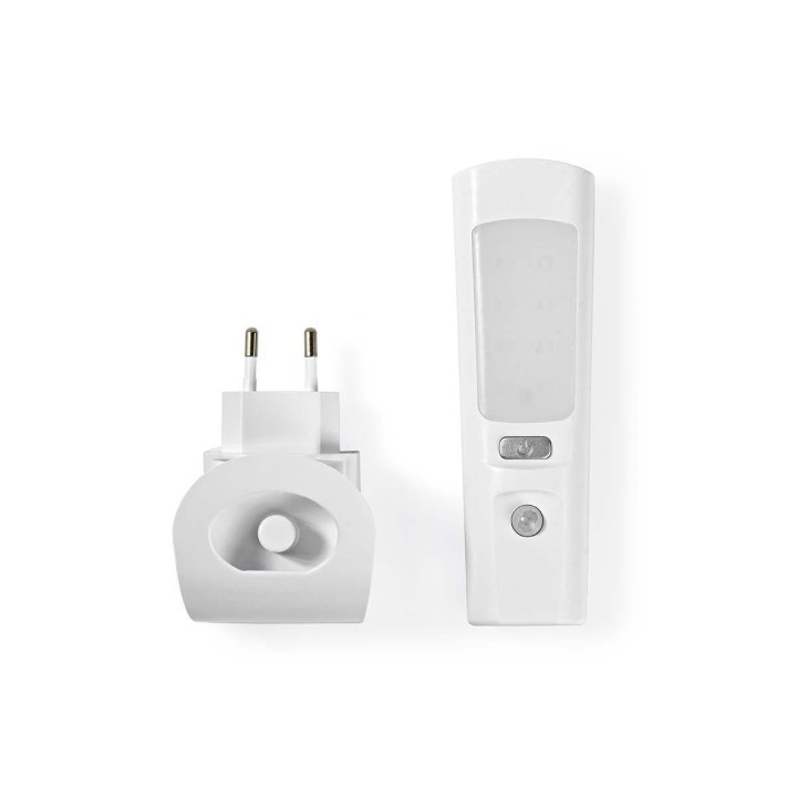 lampe de poche torche de secours a led a induction rechargeable veilleuse automatique 220v capteur de mouvement