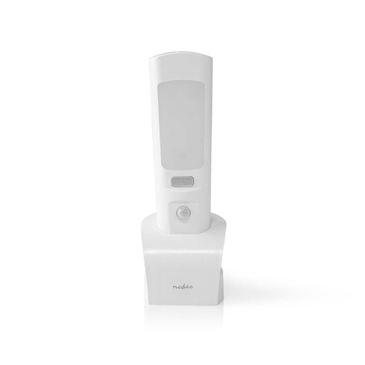 lampe de poche torche de secours a led a induction rechargeable veilleuse automatique 220v capteur de mouvement