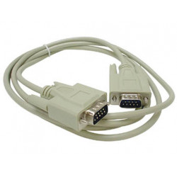Cordon informatico macho macho serial cable subd9 macho subd9 macho accesorios informatico velleman - 1
