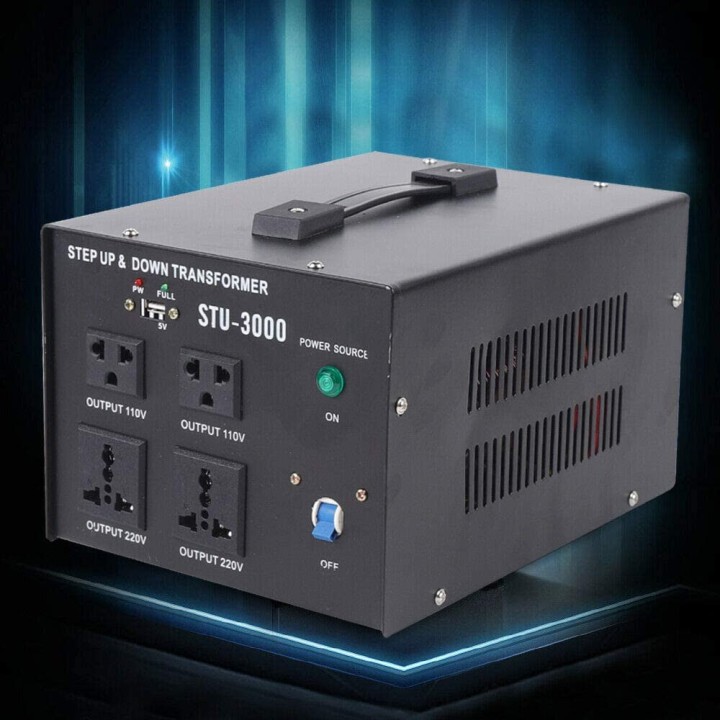 Convertitore elettrico cambia tensione 220 verso 110vca trasformatore 220v 110v 3000w corrente adattatore converter jr internati