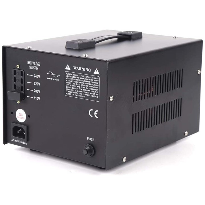 Convertitore elettrico cambia tensione 220 verso 110vca trasformatore 220v 110v 3000w corrente adattatore converter jr internati
