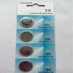10 Blister x 5 pilas boton lithium kinetic cr2032 3v capacidad 230ma alimentacion 3 volt cr 2032 konig - 1