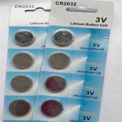 10 Blister x 5 pilas boton lithium kinetic cr2032 3v capacidad 230ma alimentacion 3 volt cr 2032 konig - 2