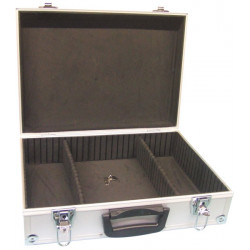 Aluminium tool case 425 x 305 x 125mm tools cases key bag velleman - 1