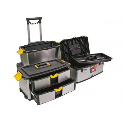 Roller toolbox stainless steel 570 x 354 x 830mm