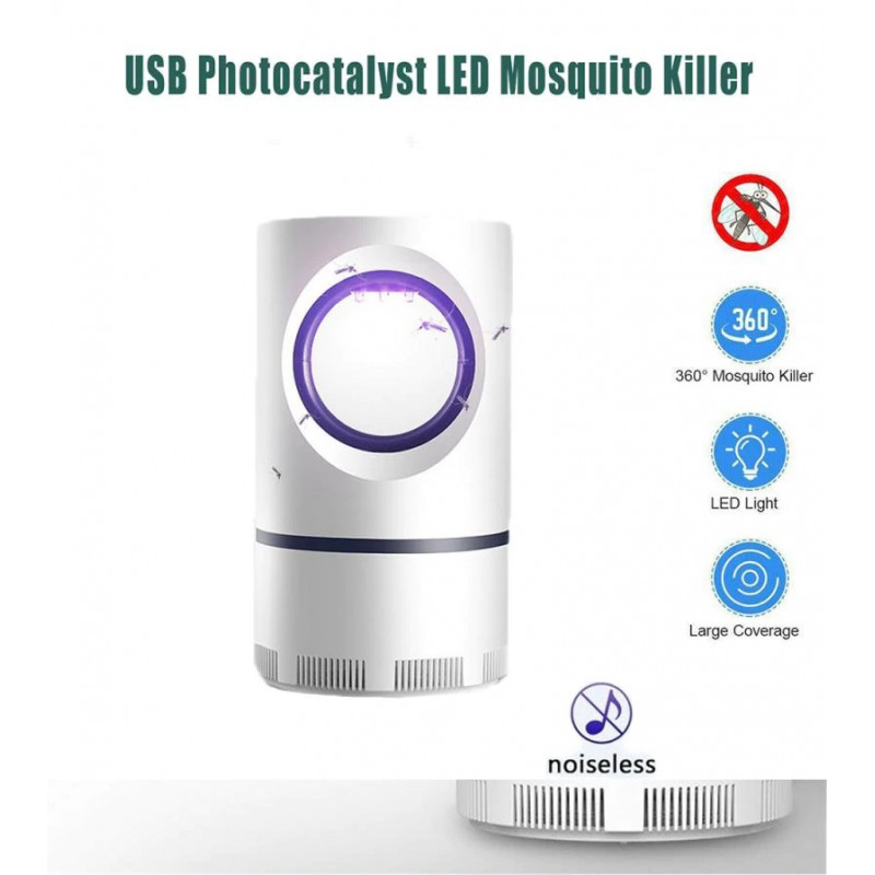 Electric Zapper de moustique tueur lampe USB 5 V Fly Bug Pest Piège Tueur Lampe DEL 