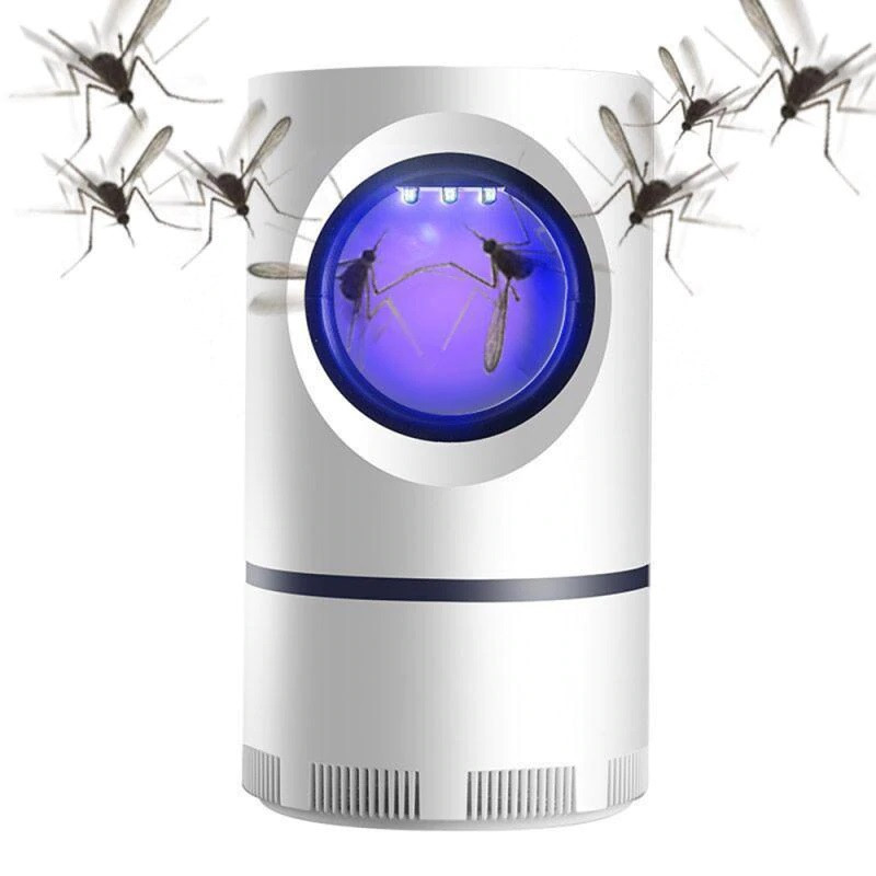 Electric disque Moustique Tueur insectes Fly Bug aspiration Zapper LEDlight piège de sécurité 