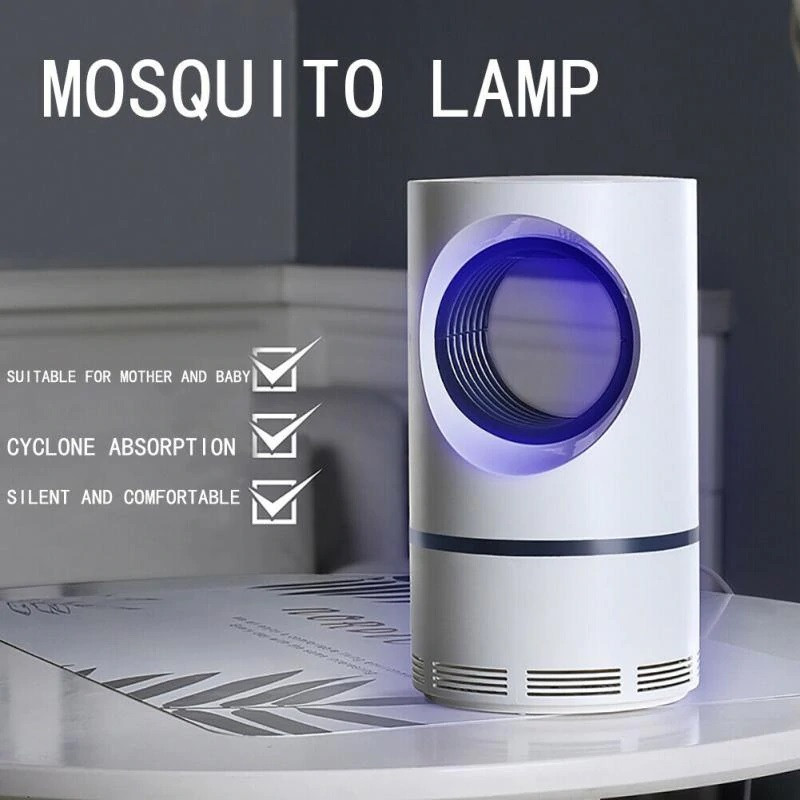 Electric Mosquito Insect Killer Zapper LED Light Fly Bug Trap Pest Control Lamp 