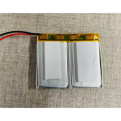 7.4v 850ma rechargeable battery for autonomous gsm alarm with sos emergency call button intercom