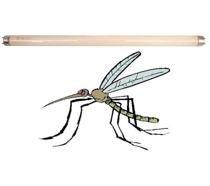 Blue tube lamp 15w 220v g5 tl kills insect electric mosquito destroyer tie30 uv 230v lr315st mdt - 2