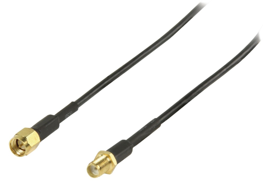 Cavo SMA maschio a connettore d'antenna SMA a 5m SMA nedis nere femminili konig - 1
