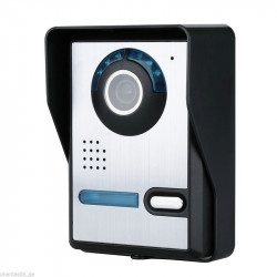 7 inch 18 cm Video Tür Telefon Türklingel Intercom Kit 1-Kamera 1-Monitor Nachtsicht