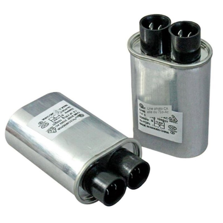 Kondensator 1mf 1,05mf 1uf 1,05 mf 2100V Mikrowelle LG, ELECTROLUX SAMSUNG WHIRLPOOL