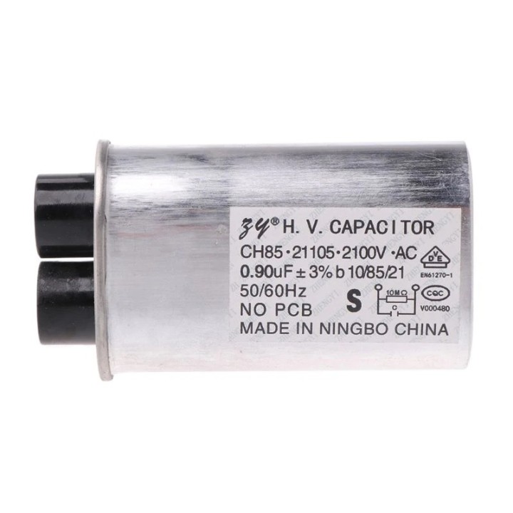 Condensateur 0.9mf 0.90mf 0.9 uf 0.90 mf uf 2100V micro-ondes Whirlpool Midea Galanz Haier