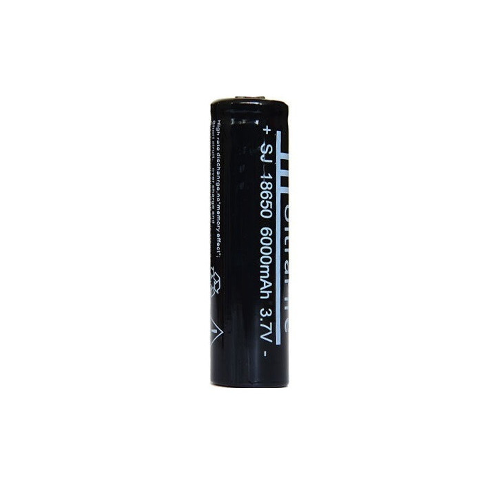 1 batería ultrafire 3.7v 3000mah 18650 recargable de li-ion 3a linterna tled3wz ultrafire - 1