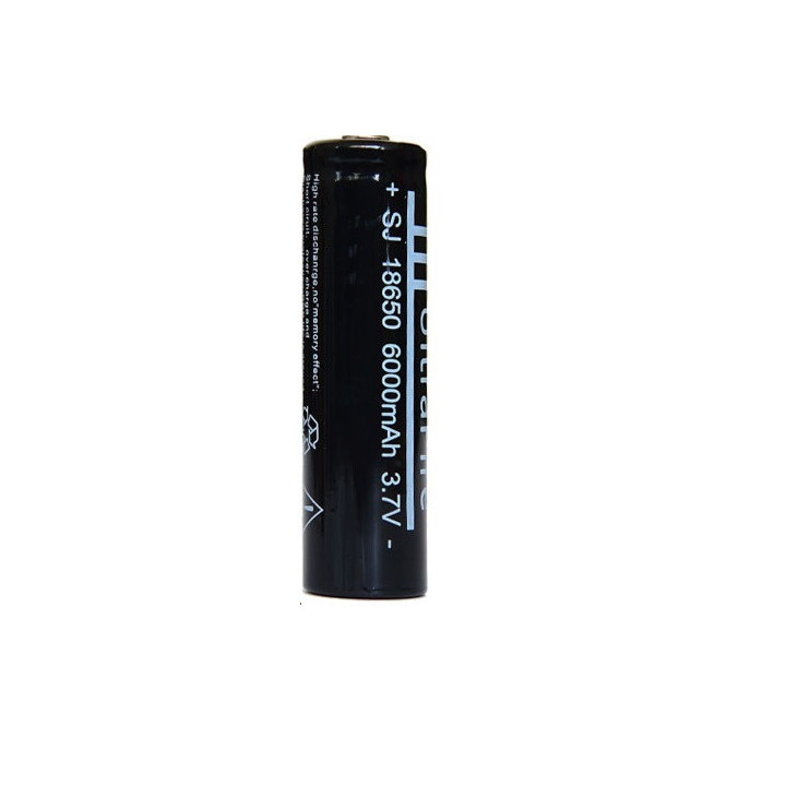 1 batterie ultrafire 3.7v 3000mah 18650 wiederaufladbare li-ionen-3a-taschenlampe tled3wz ultrafire - 1