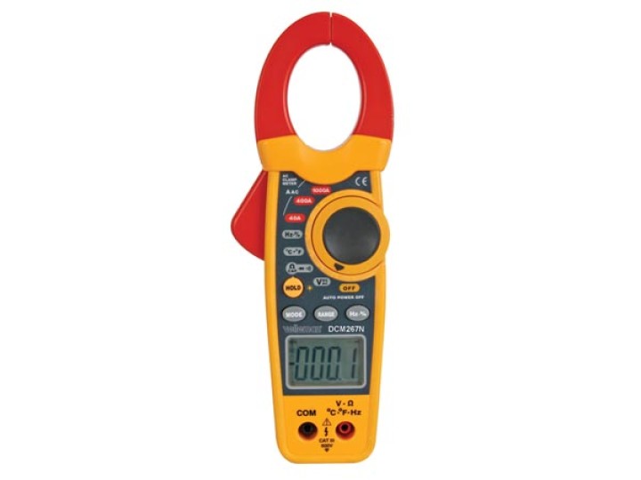 Digital clamp meter + dmm lcd display velleman - 1