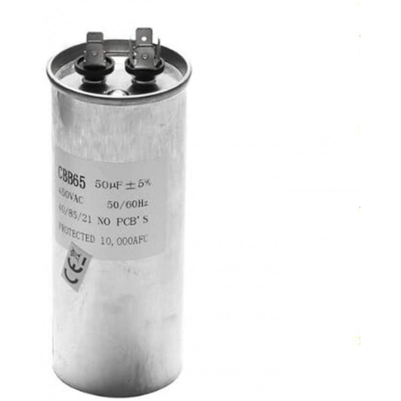 SODIAL condensatori R CBB65A-1 50uF AC 450V motore per i contenitori con condizionatore daria del motore 