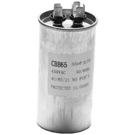 Condensateur Demarrage CBB65 35UF moteur Compresseur Climatiseur 450v  refrigerateur lave-linge ventilateur