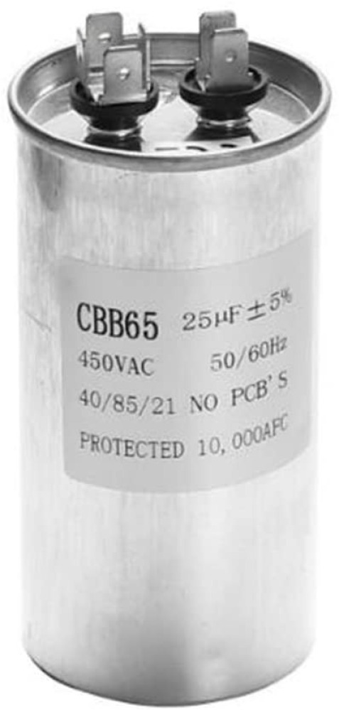 Condensateur Demarrage CBB65 25UF moteur Compresseur Climatiseur 450v refrigerateur lave-linge ventilateur