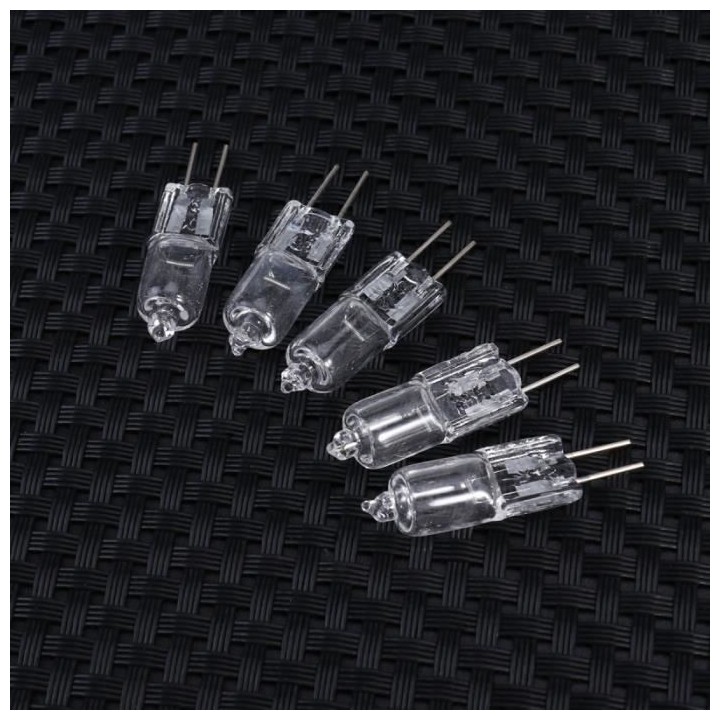 5 G4 12v 35w warmweiß halogenlicht lichtlinie 3000h jc kapsel jr  international - 3