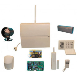 Pack infrasound detection alarm wireless home volumetric store house villa jablotron